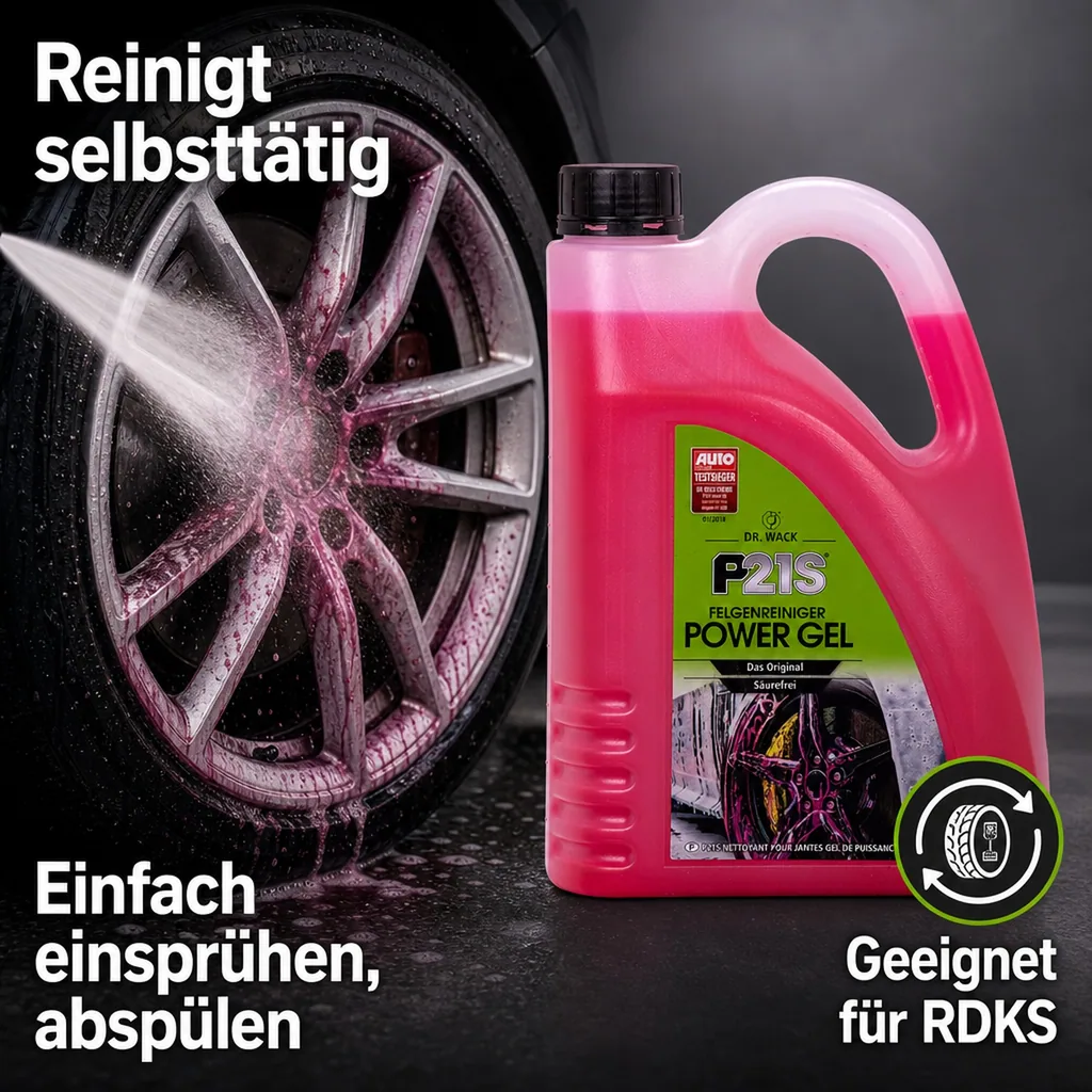 DR. WACK KFZ P21S Felgen-Reiniger POWER GEL 2 Liter