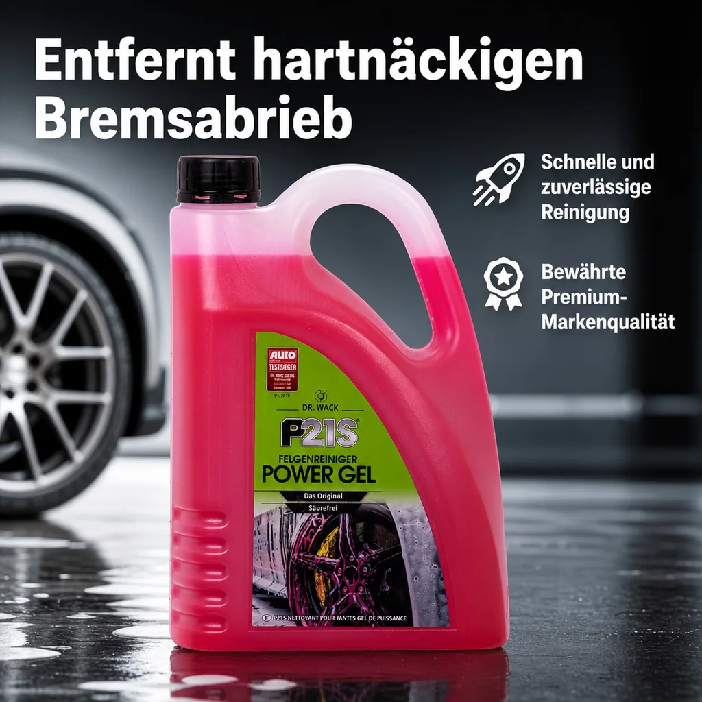 DR. WACK KFZ P21S Felgen-Reiniger POWER GEL 2 Liter