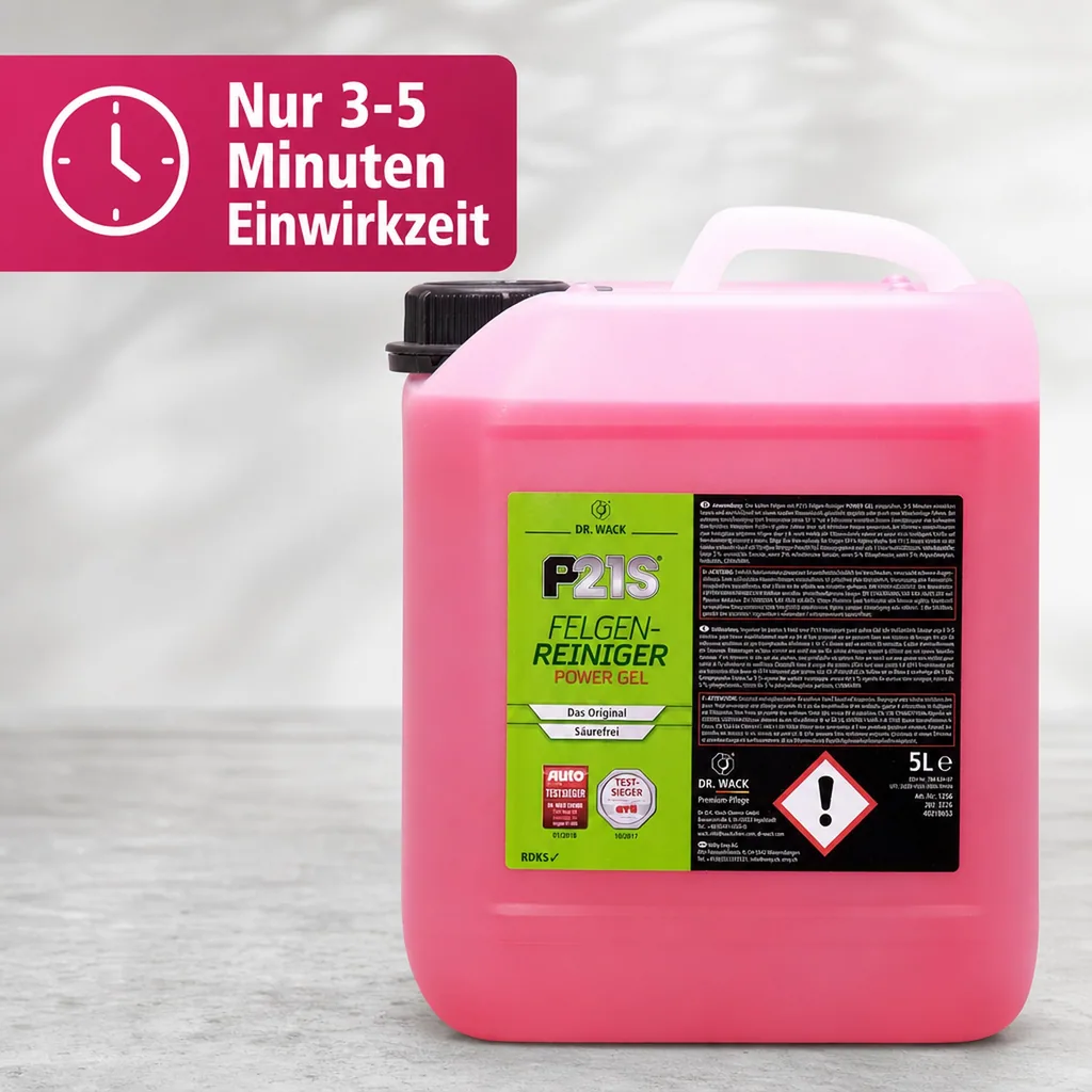 DR. WACK KFZ P21S Felgen-Reiniger POWER GEL 5 Liter