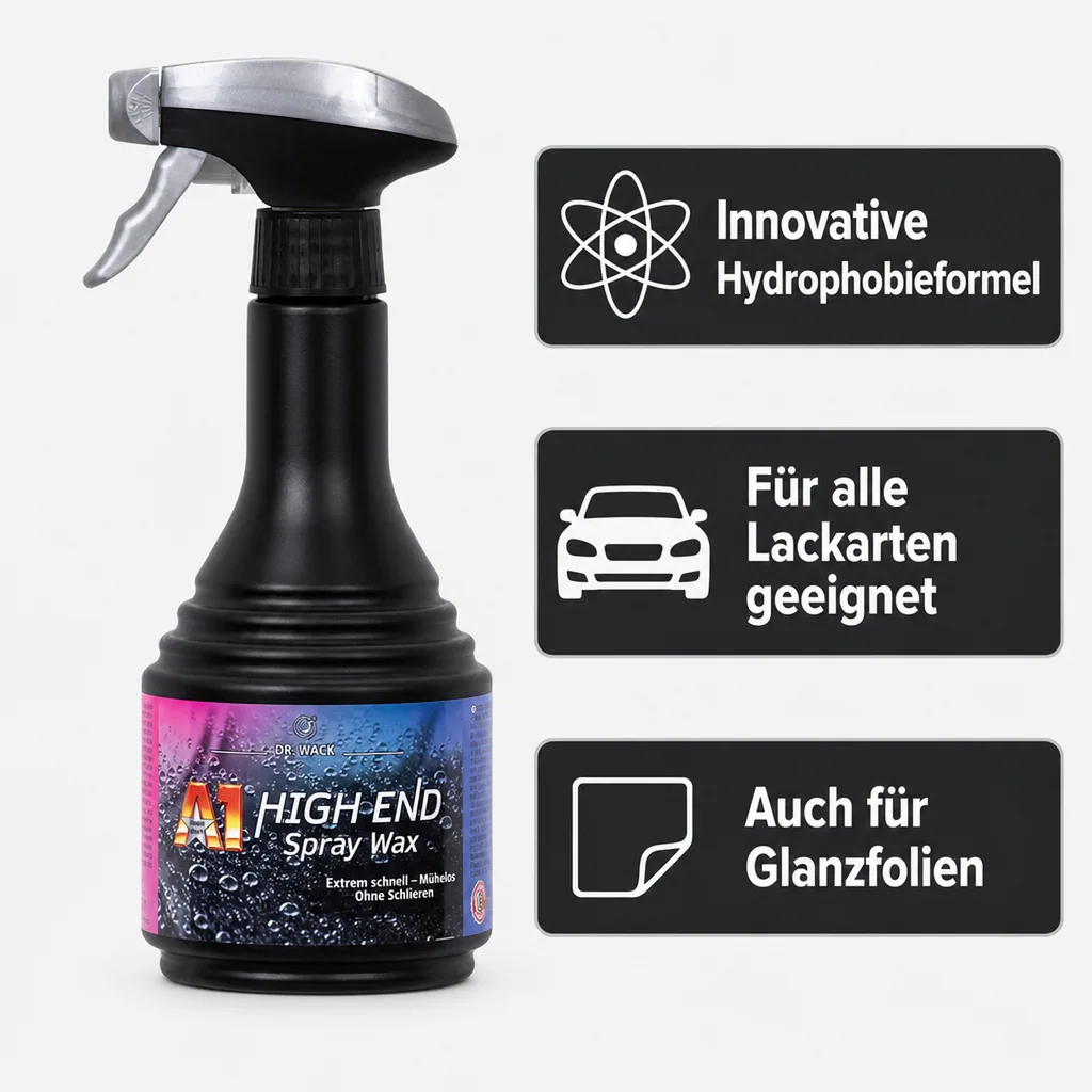 DR. WACK A1 HIGH END Spray Wax 500 ml