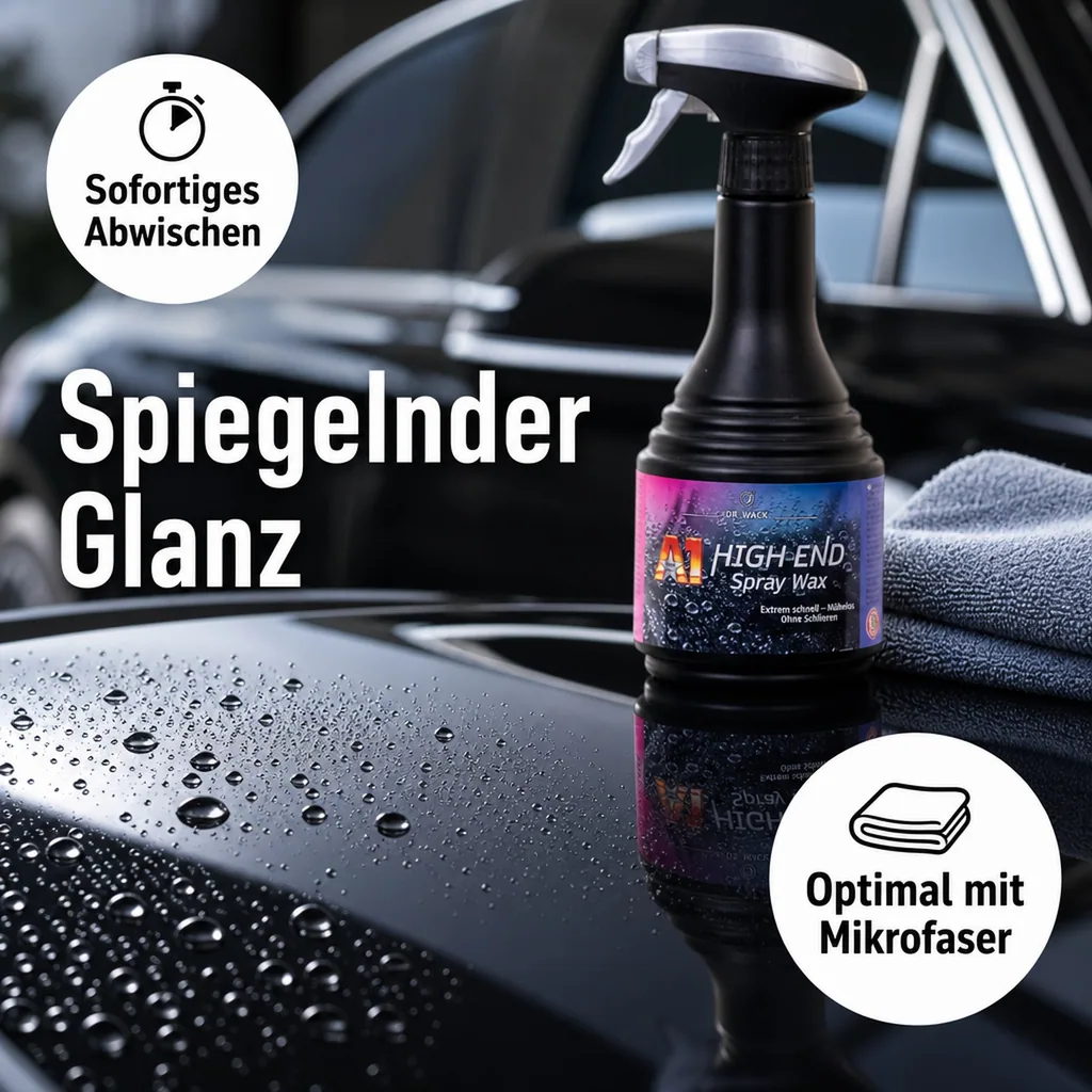 DR. WACK A1 HIGH END Spray Wax 500 ml