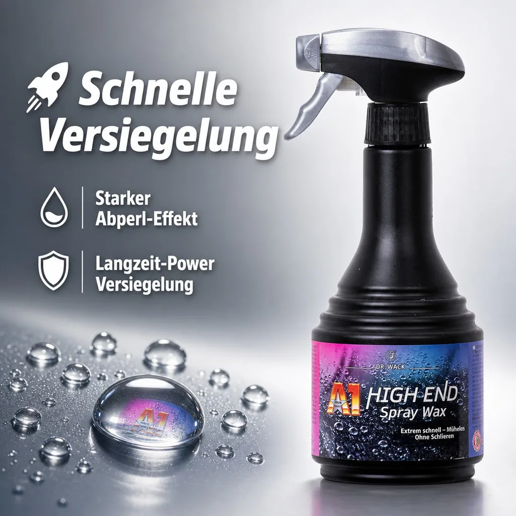DR. WACK A1 HIGH END Spray Wax 500 ml