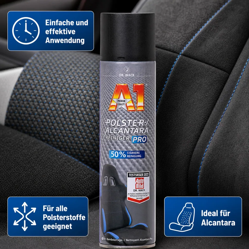 DR. WACK A1 Polster-/ Alcantara Reiniger Pro 400 ml