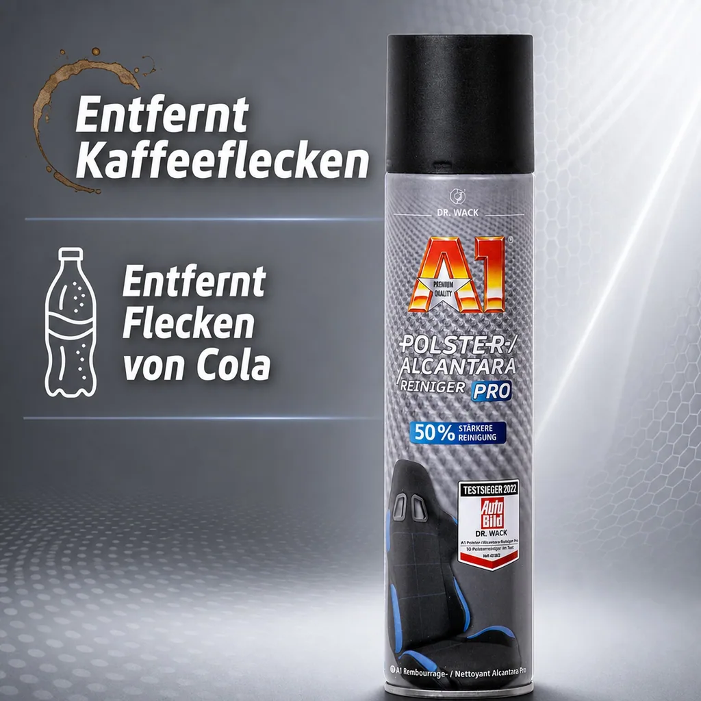 DR. WACK A1 Polster-/ Alcantara Reiniger Pro 400 ml