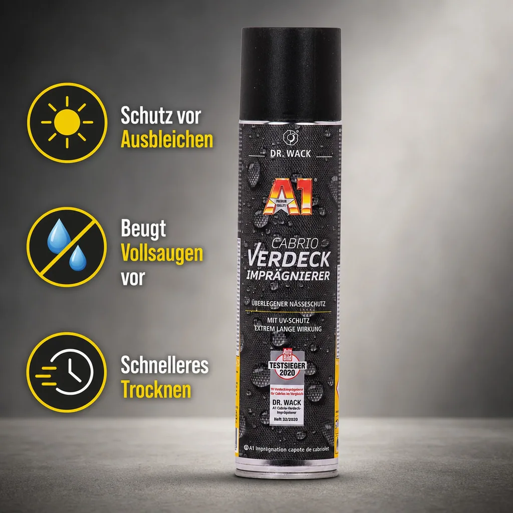 DR. WACK A1 Cabrio Verdeck-Imprägnierer 400 ml