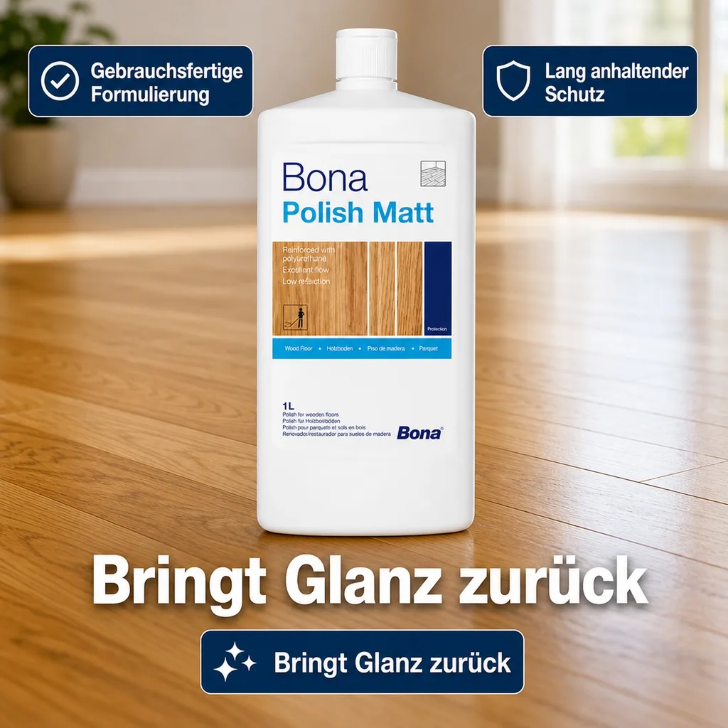 BONA Parkett Polish in verschiedenen Ausführungen
