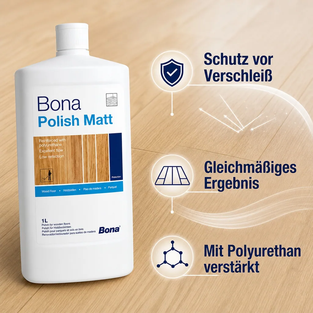 BONA Parkett Polish in verschiedenen Ausführungen