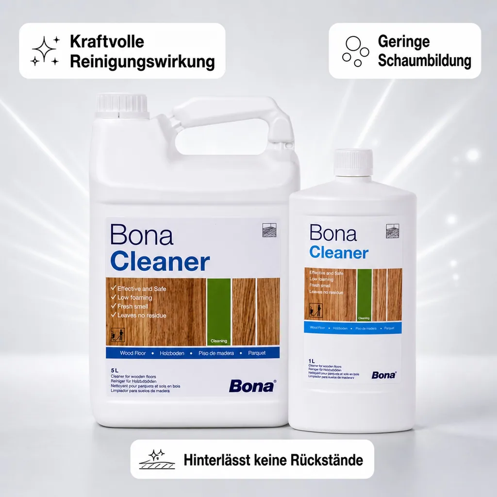 BONA Cleaner in verschiedenen Größengebinden