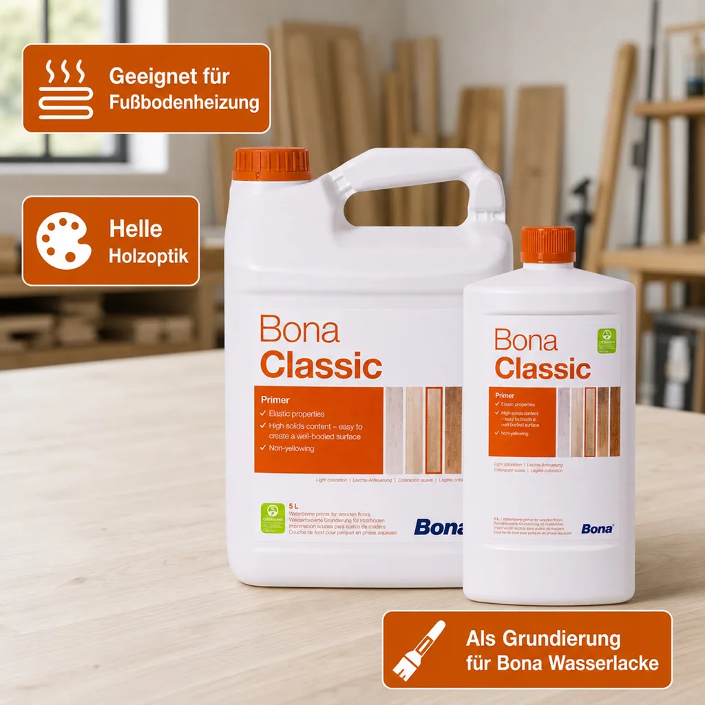BONA Classic in verschiedenen Größengebinden