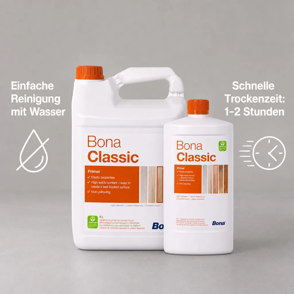 BONA Classic in verschiedenen Größengebinden