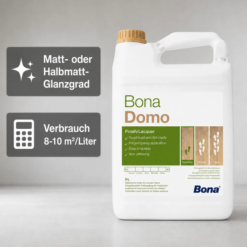 BONA Domo in verschiedenen Größengebinden