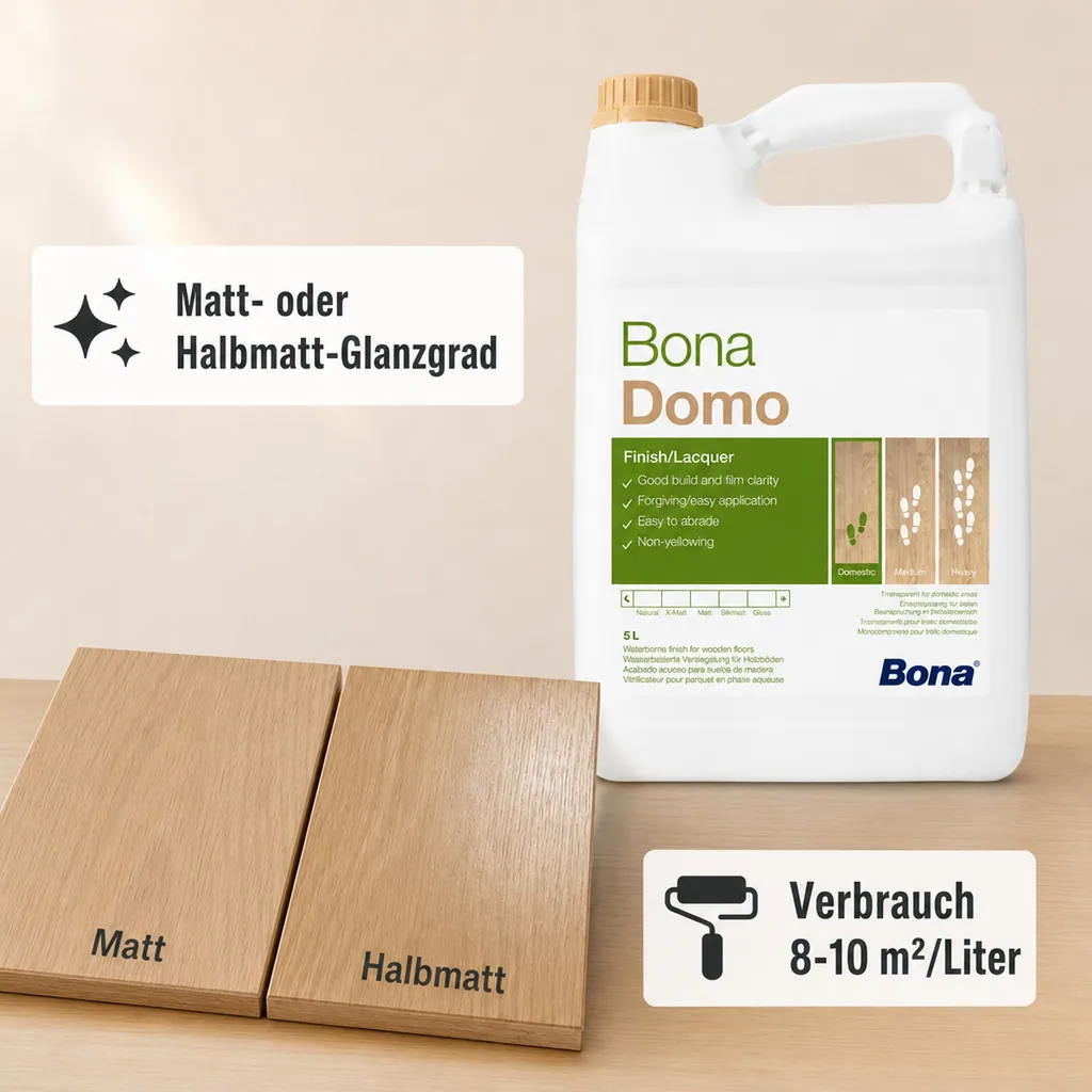 BONA Domo in verschiedenen Größengebinden