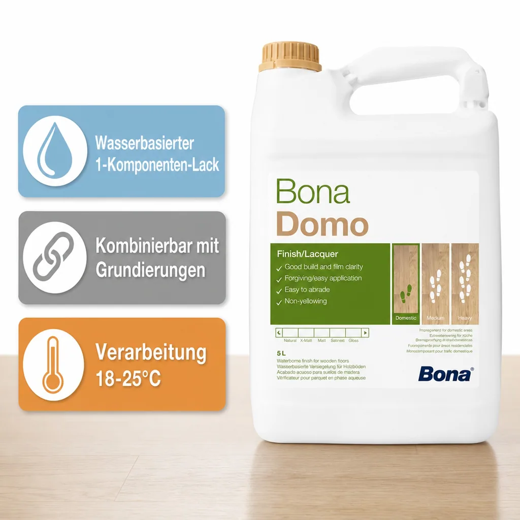 BONA Domo in verschiedenen Größengebinden