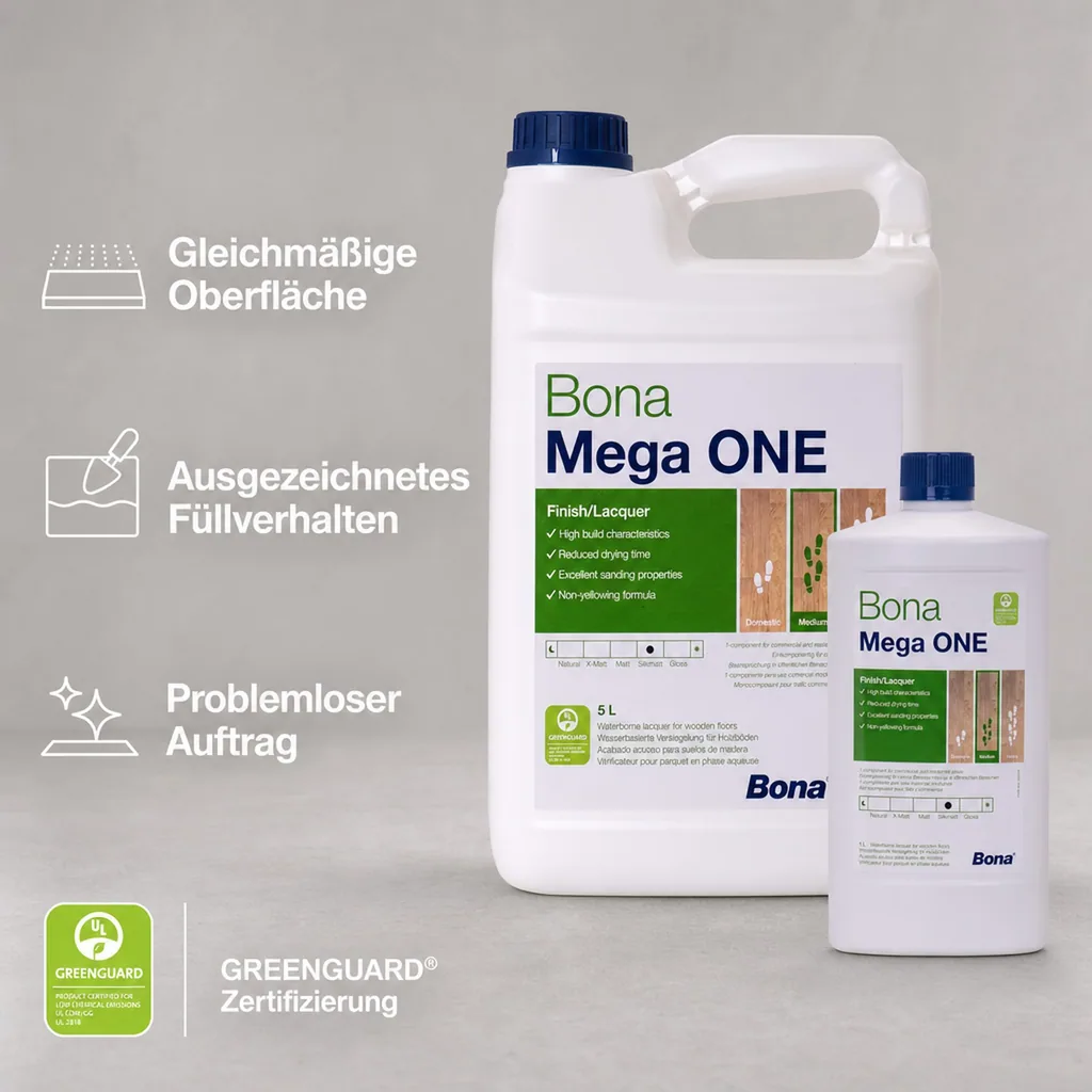 BONA MEGA One in verschiedenen Größengebinden