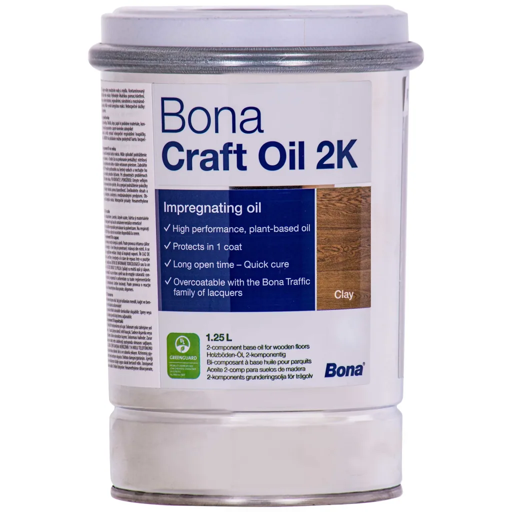 BONA Craft Oil 2K in verschiedenen Ausführungen