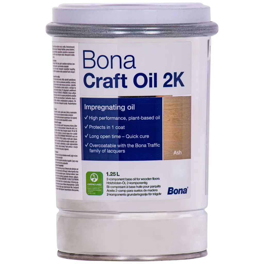 BONA Craft Oil 2K in verschiedenen Ausführungen