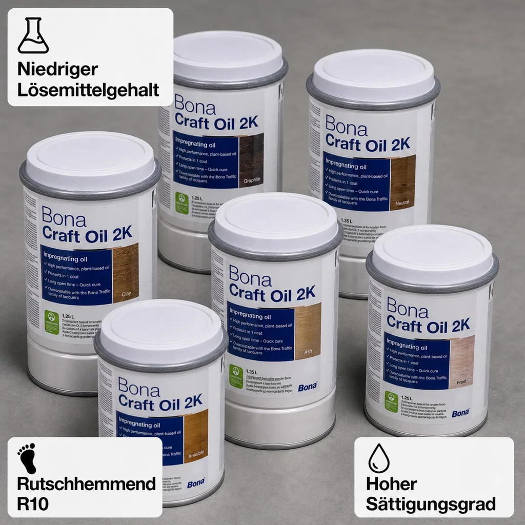 BONA Craft Oil 2K in verschiedenen Ausführungen