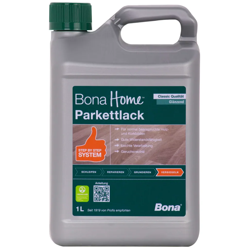 BONA Home Parkettlack Classic verschiedenen größengebinden