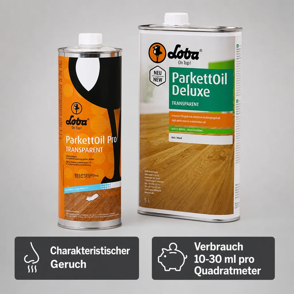 LOBA ParkettOil Deluxe verschiedenen Größengebinder