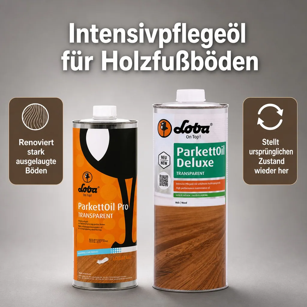 LOBA ParkettOil Deluxe verschiedenen Größengebinder