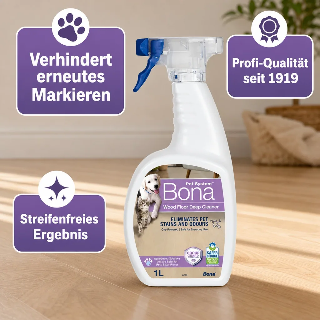 Bona Pet System Sprühreiniger für Holzböden