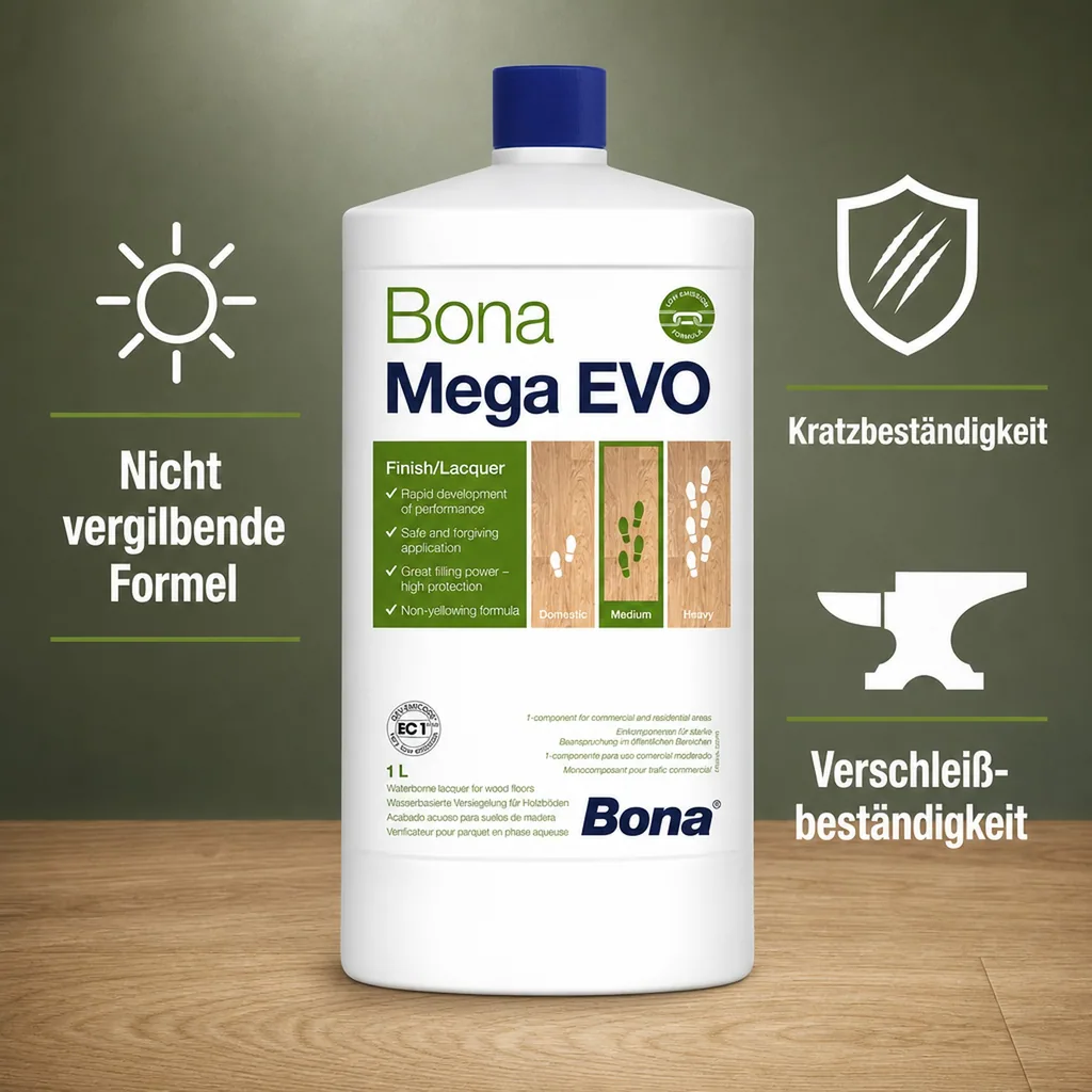 BONA MEGA EVO Extra Matt 1 Liter