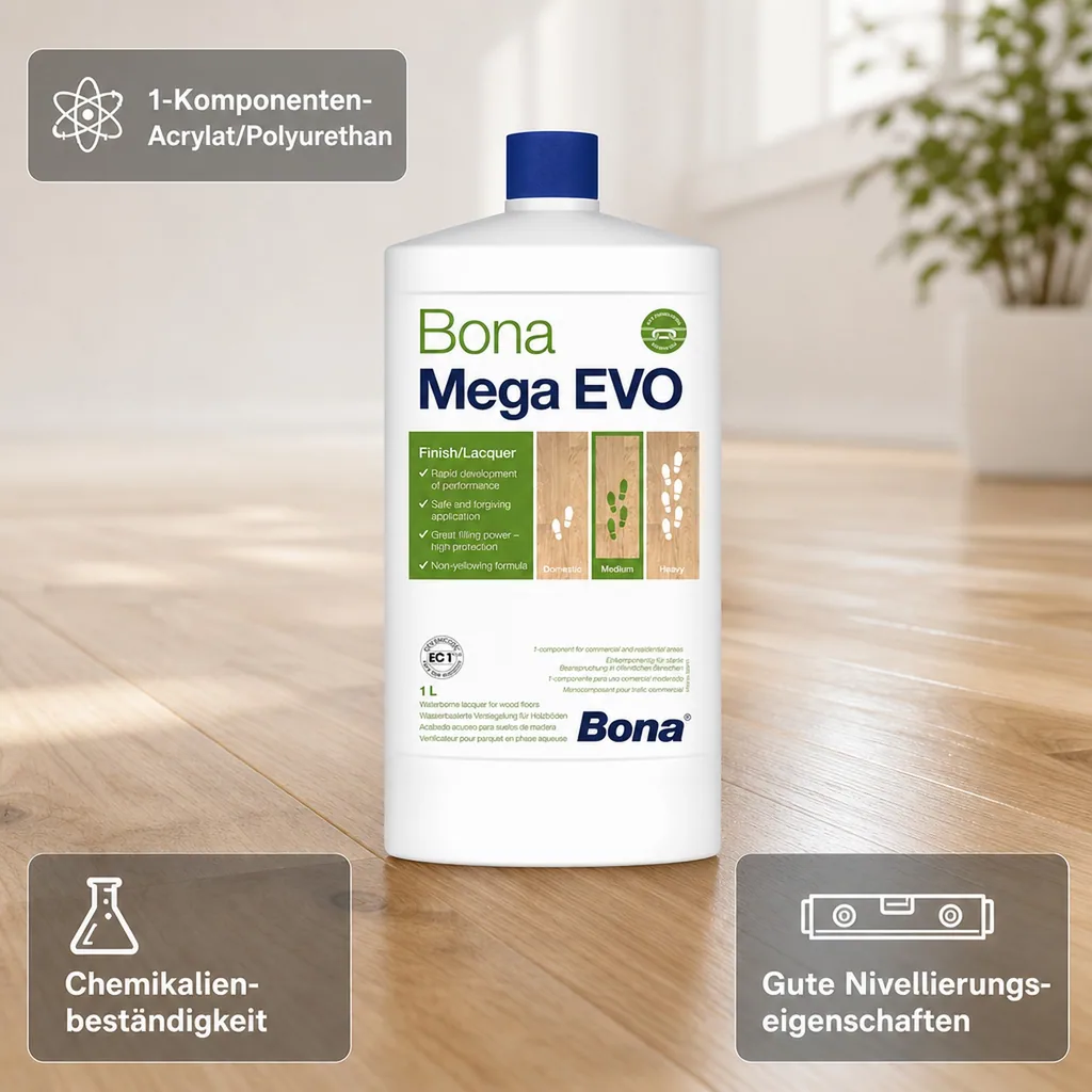 BONA MEGA EVO Extra Matt 1 Liter