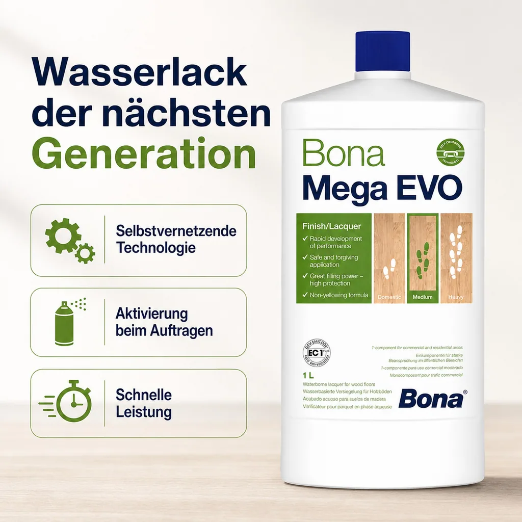 BONA MEGA EVO Extra Matt 1 Liter