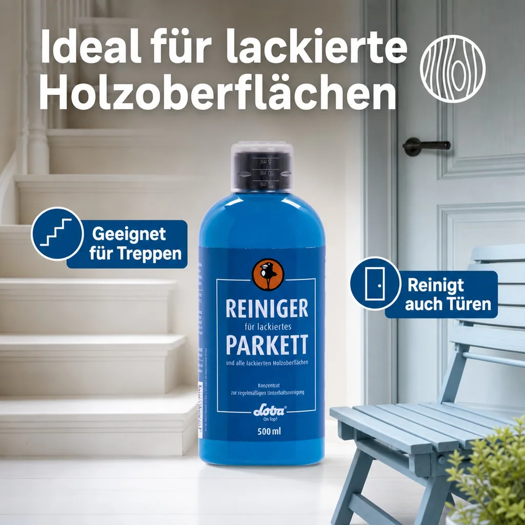 Loba Home Reiniger für lackiertes Parkett 500 ml