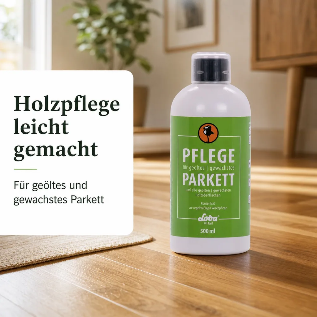Loba Home Pflege für geöltes u. gewachstes Parkett 500 ml