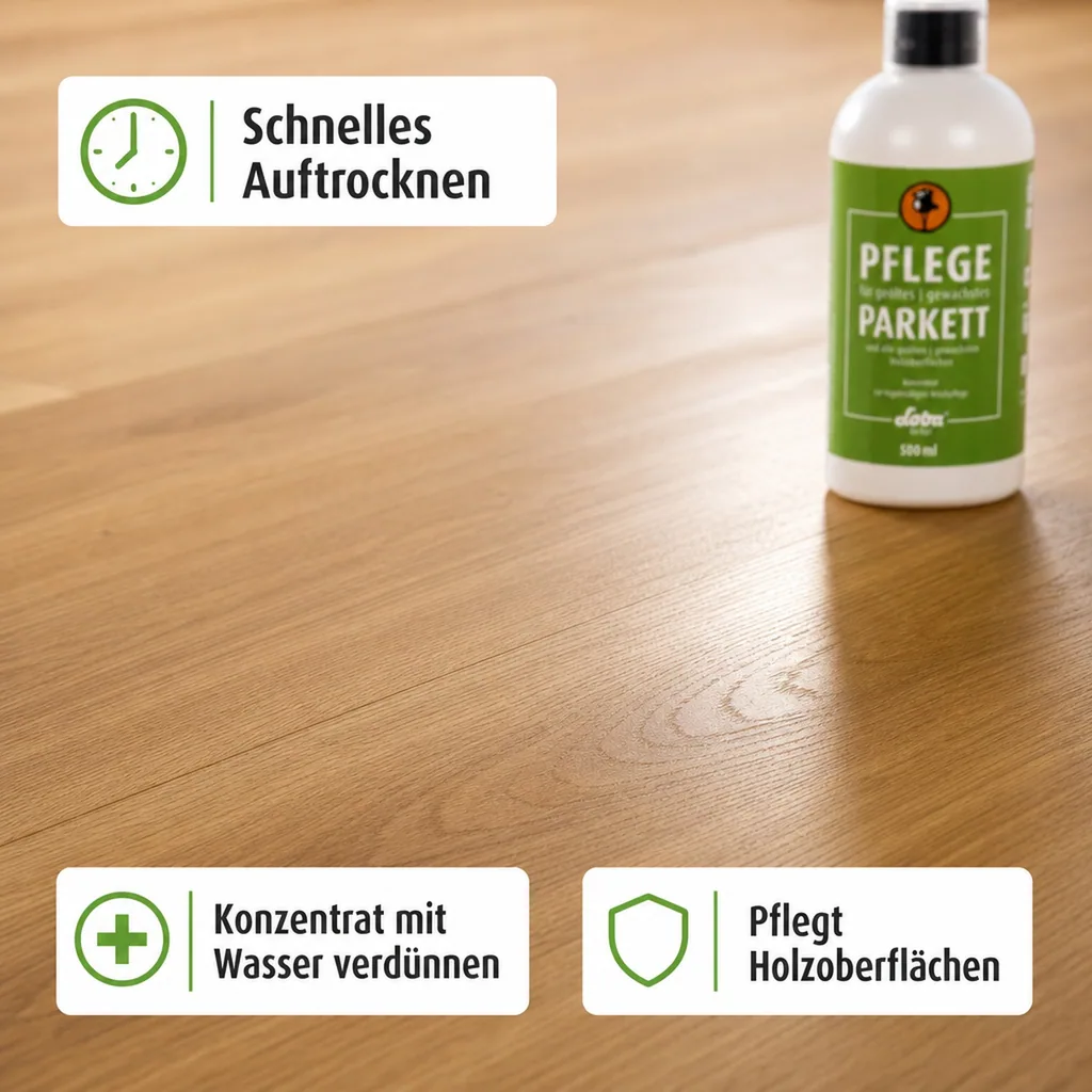 Loba Home Pflege für geöltes u. gewachstes Parkett 500 ml