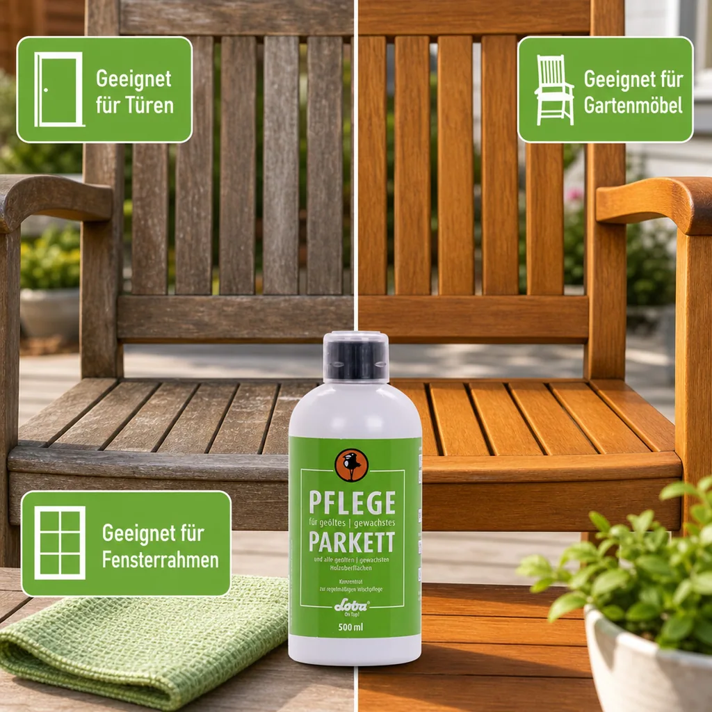 Loba Home Pflege für geöltes u. gewachstes Parkett 500 ml