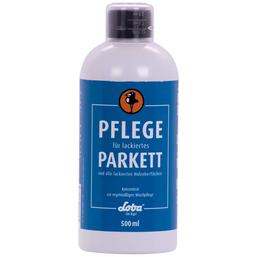 Loba Home Reiniger und Pflege Set für lackiertes Parkett 500 ml