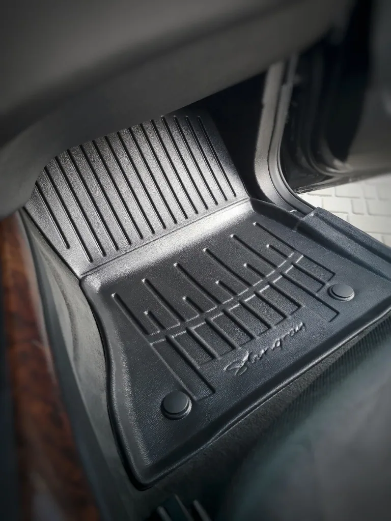 3D Gummifußmatten BMW X6 (E71) (2008-2014), passgenaue, schmutzabweisende Fußmatten