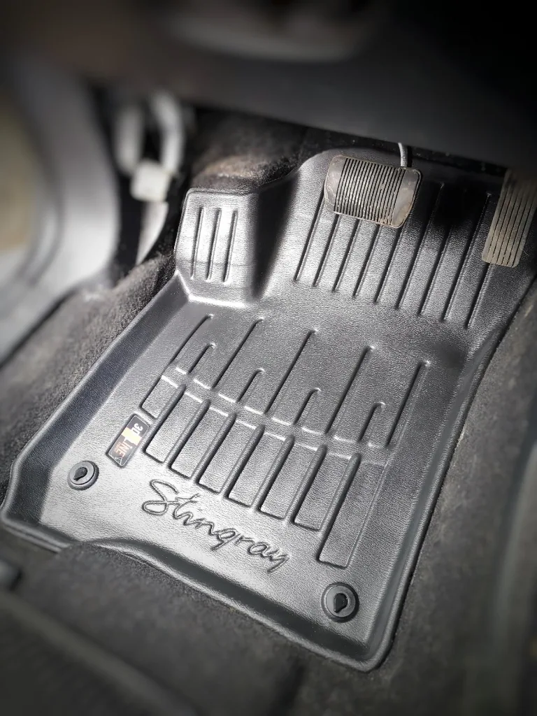 Fußmatten Auto, Gummimatten Auto 3D für FIAT Freemont (2011-2016), passgenaue Autofußmatten