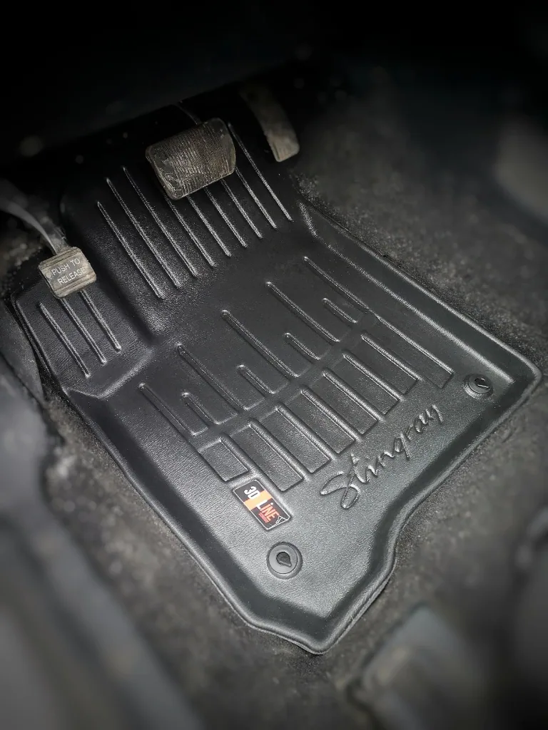 Fußmatten Auto, Gummimatten Auto 3D für FIAT Freemont (2011-2016), passgenaue Autofußmatten