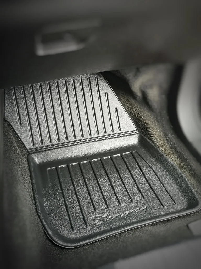 Fußmatten Auto, Gummimatten Auto 3D für Ford Mondeo V (2014-2022), passgenaue Autofußmatten