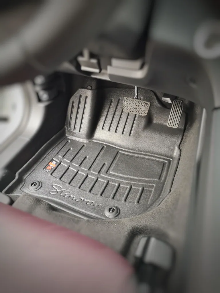 Fußmatten Auto, Gummimatten Auto 3D für HONDA M-NV (2020-...), passgenaue Autofußmatten, Polyurethan