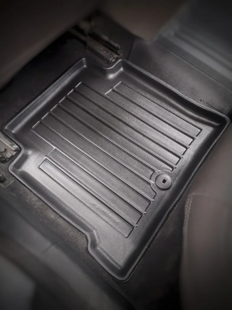 Fußmatten Auto, Gummifußmatten 3D für KIA Optima (JF) (2015-2020), passgenaue Autofußmatten