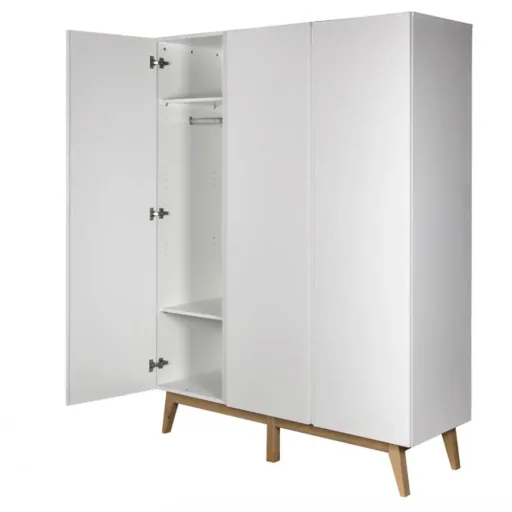 Quax 3 türiger Schrank Trendy weiss