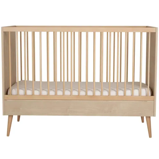 Quax Cocoon Babybett Eiche natur Nachbildung 70 x 140
