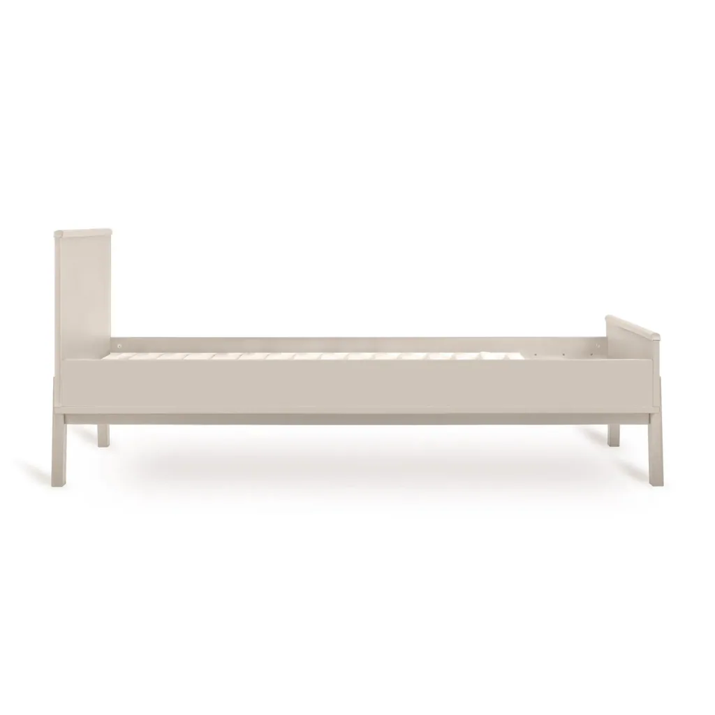 Quax Ashi Junior Kit 170x70 cm – Nachhaltiges Umbauset für Ashi Babybett zum Juniorbett | Mit Nachttisch & Bettgitter-Option, Farbe: Ton