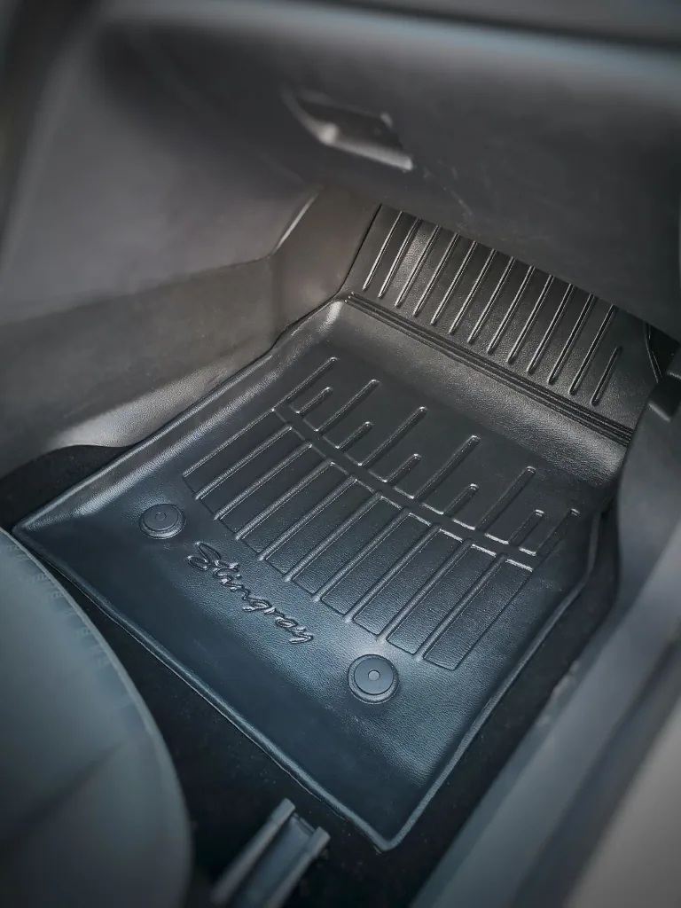 Gummifußmatten Auto für OPEL Astra J (2009-2015), 3D, passgenaue Autofußmatten