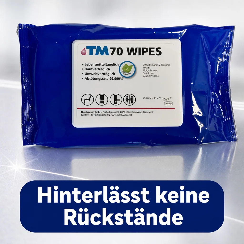 Desinfektionstücher TM 70 Wipes Maxi (je 40 Tücher)