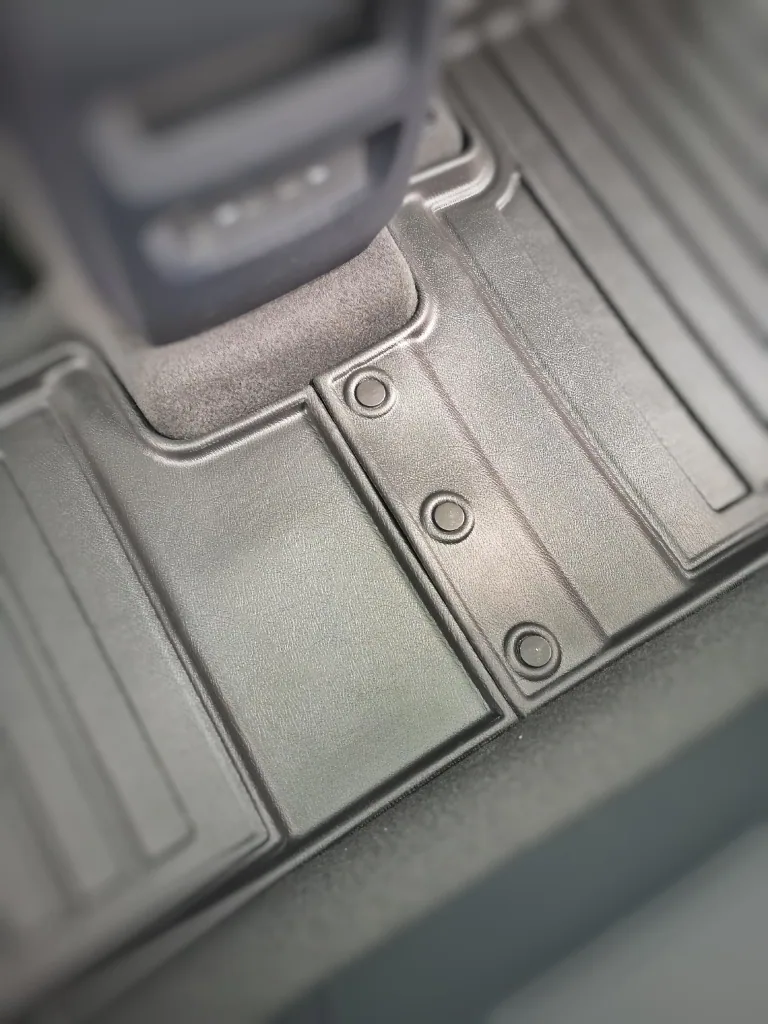 Fußmatten Auto, Gummimatten Auto 3D für SKODA ENYAQ iV (2021-...), passgenaue Autofußmatten