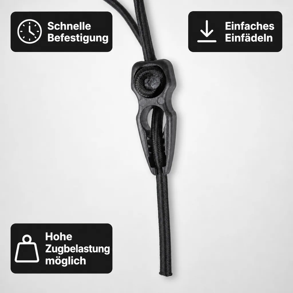 6 mm Krokodil Haken für Expanderseil