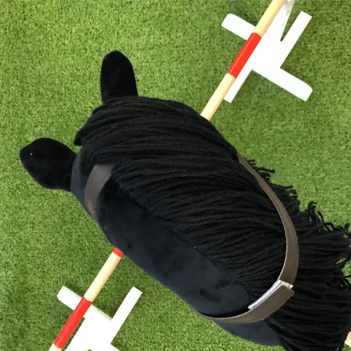 by Astrup Hobby Horse Steckenpferd schwarz