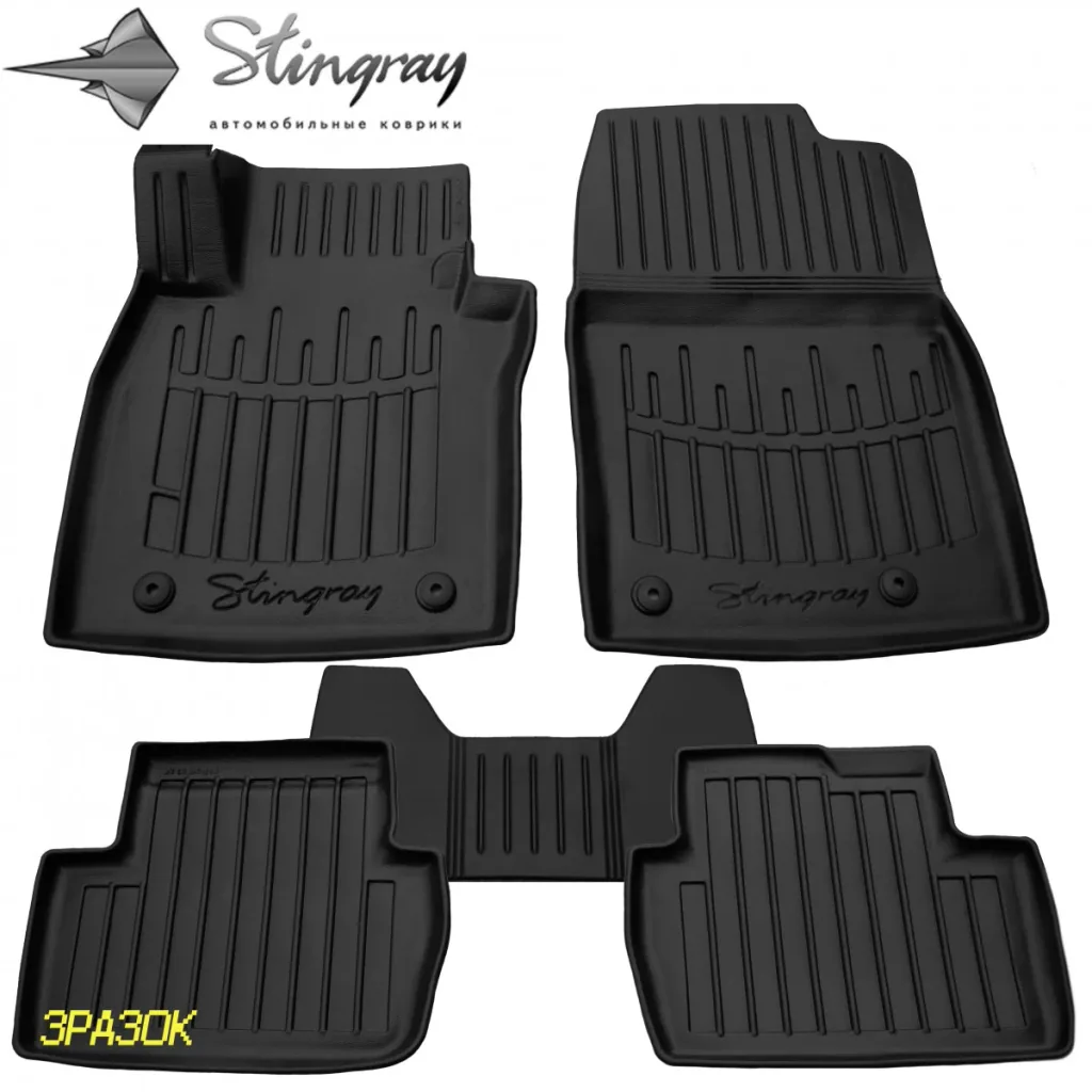Gummifußmatten Auto für Toyota Camry (XV40) (2006-2011), 3D, passgenau