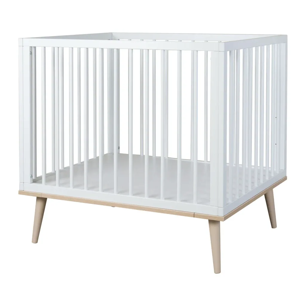 Quax Babybett Laufgitter - Flow, Farbe: weiss