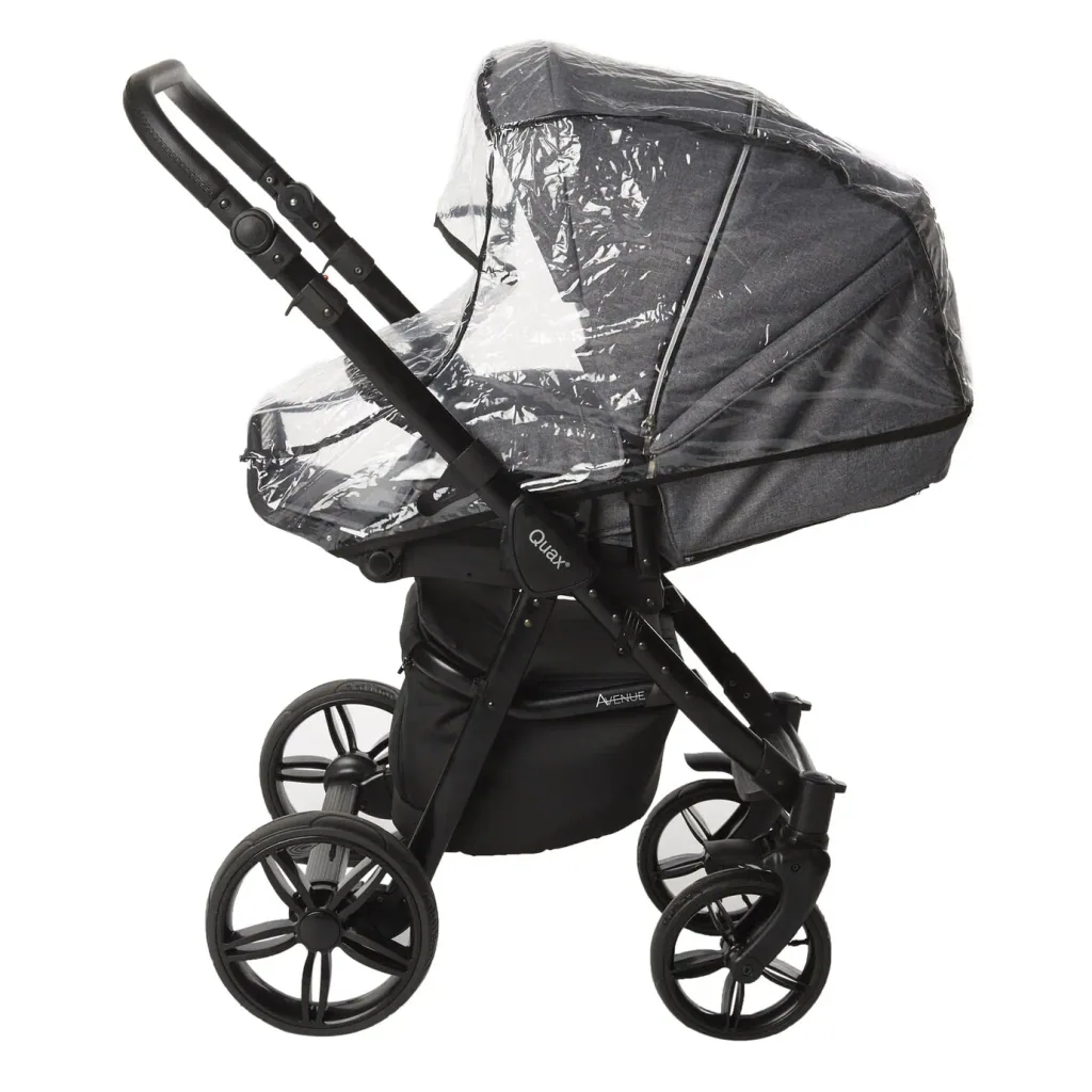 Quax Kinderwagen Avenue, Farbe Kinderwagen: Leinen Grau